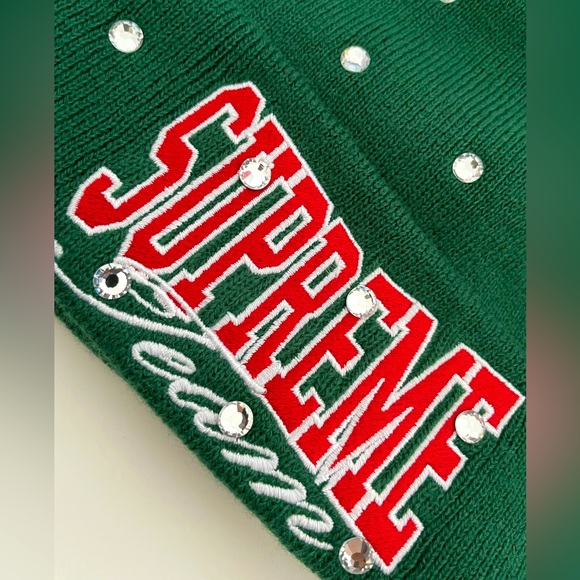 SUPREME RHINESTONE HAT / TOQUE - Picture 4 of 9